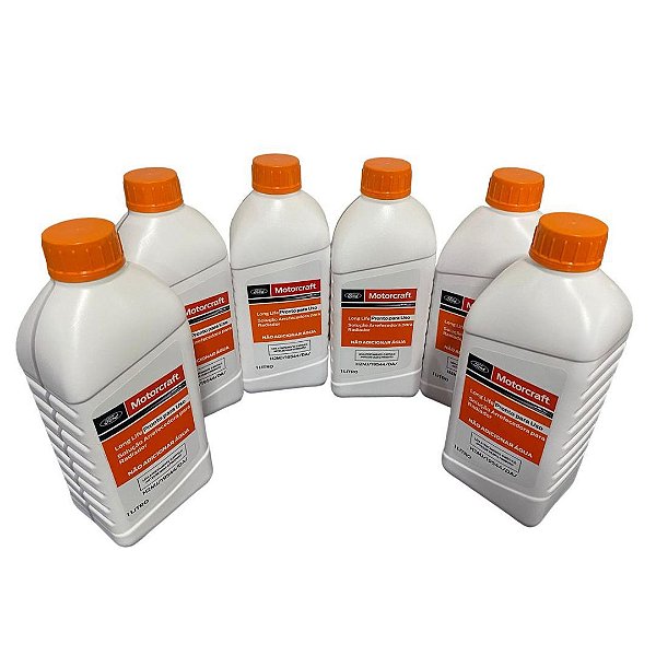 Kit 6 Aditivos Motorcraft Long Life 1L — foto 1